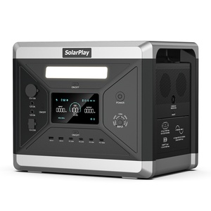 <span class=keywords><strong>Inversor</strong></span> Solar de Onda Sinusoidal Pura de <span class=keywords><strong>2400W</strong></span>, Generador Portátil LiFePO4 de 2160Wh, Panel Solar para Carga de Coche, Linterna Externa para Exteriores - Product Image 1
