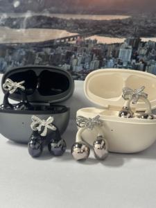 Écouteurs intra-auriculaires S6 à oreille ouverte avec boucles d'oreilles papillon en diamant, légers et confortables, adaptés aux petites oreilles, <span class=keywords><strong>pour</strong></span> le sport, la course à pied et l'entraînement - Product Image 3