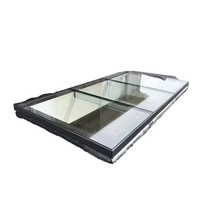 Fenêtre de toit électrique moderne en alliage d'aluminium avec ouverture verticale et vitrage Low-E