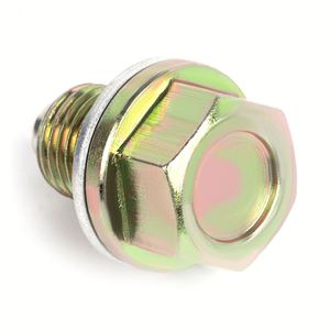 Bouchon de <span class=keywords><strong>vidange</strong></span> magnétique à tête hexagonale M-50 MASUMA, capture en profondeur des débris métalliques fins, longévité du moteur, OE pour HONDA - Product Image 4