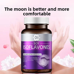 Kruidensupplementen Soja Isoflavonen Antioxidanten Druivenpitolie-extract Vitamine <span class=keywords><strong>E</strong></span> <span class=keywords><strong>Capsules</strong></span> voor Energieondersteuning 100 <span class=keywords><strong>Capsules</strong></span> voor - Product Image 4