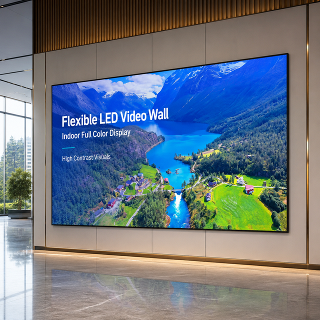 Wholesale Indoor Flexible Led Display Panel Video Wall Led Screen Design Indoor Led Video Wall Ledwall Display Screen