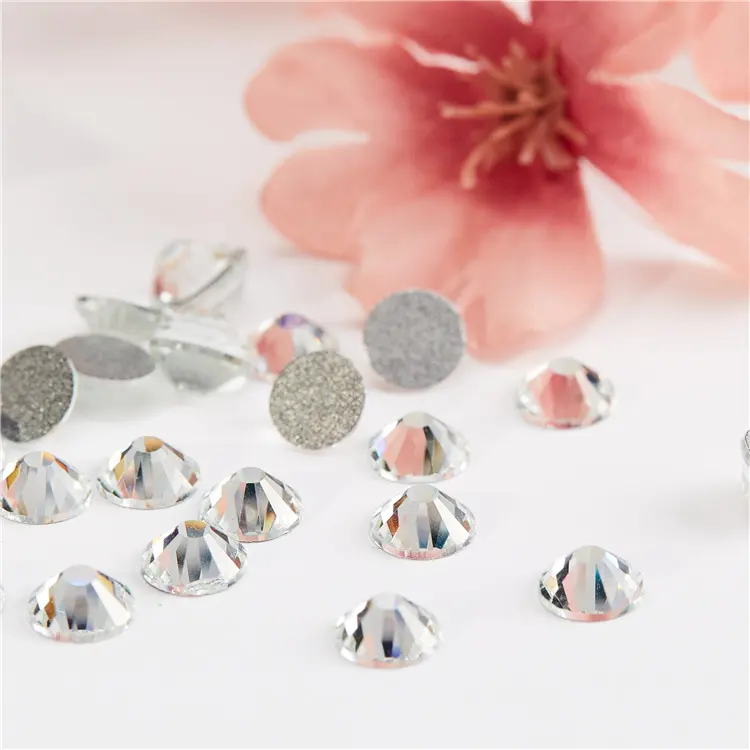 Ss3 ~ ss30 taille 1440 pièces cristal Non correctif strass Super brillant verre Strass bricolage Nail Art décorations