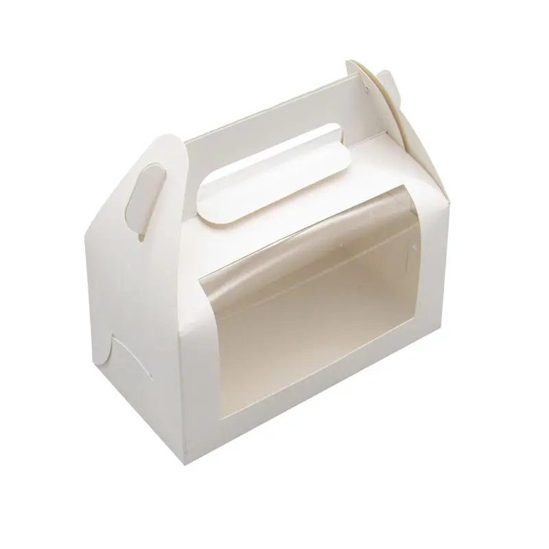 Коробка для конфет, легко носить с собой, Лидер продаж, в стиле Pop Up, где можно купить коробки для тортов оптом, упаковка для сладкой выпечки суфле с ручкой
