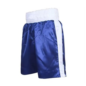 Shorts de boxe pour hommes, design personnalisé confortable, 100% polyester, shorts de compétition, en vente - Product Image 3