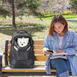 Büyük küçük kediler ve köpekler havayolu onaylı taşıyıcı sırt çantası genişletilebilir kedi sırt çantası taşıyıcı evcil hayvan taşıyıcı sırt çantası - Product Image 6