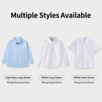 Vente en gros d'usine, uniforme scolaire pour enfants, garçons et filles, ensemble à manches courtes, motif à carreaux, uniforme scolaire