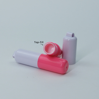 Tube rond vide pour baume à lèvres, contenant pour rouge à lèvres et cire à lèvres, emballage cosmétique en plastique pour stick blush, design avec cordon pendentif disponible