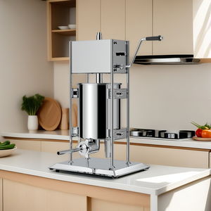 Machine à saucisses verticale manuelle en acier inoxydable de qualité alimentaire pour la fabrication de saucisses à vendre - Product Image 5