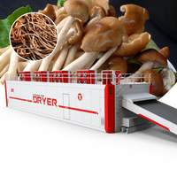 Agrocybe Cylindracea Mesh Belt Droogmachine Fruit- en Groentedroger Voedseldroger Champignondroogmachine Mesh Belt Droogapparatuur