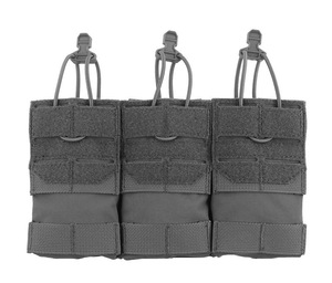 Premium 1000D BSCI Fábrica de tiro al aire libre Single <span class=keywords><strong>trouble</strong></span> doble kangroo stacker Tactical Mag Pouch - Product Image 3