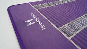 Healthymate China Color opcional Fabricante profesional Vibrador de amatista Colchón de masaje Estera de cristal de amatista térmica - Product Image 5