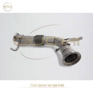 Tubo de Escape de Alto Flujo de Acero Inoxidable OUCHI para <span class=keywords><strong>BMW</strong></span> <span class=keywords><strong>118i</strong></span> F40 <span class=keywords><strong>B38</strong></span> 1.5T con Silenciador de Escape con Válvula y Protector Térmico - Product Image 3