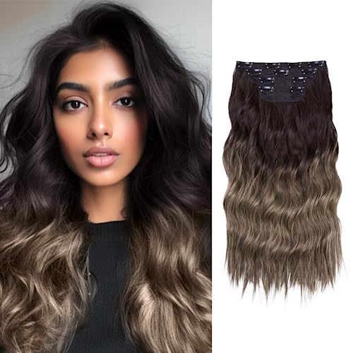 Ombre Brown to Ash Blonde