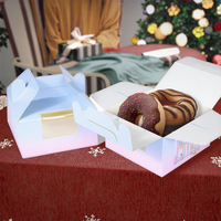 Boîte à desserts de Noël écologique Emballage alimentaire en papier sulfurisé personnalisé
