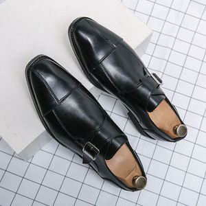 Mocassins pour hommes grande taille en PU, décontractés et tendance, à enfiler, avec coutures, style littéraire, pour le bureau et la carrière, toutes saisons, semelle intermédiaire en caoutchouc - Product Image 6