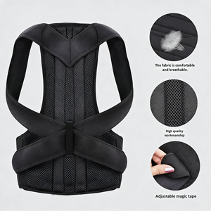 Reinforced Belt Lumbar Column Posture Corrector <strong>Vest</strong> Adjustable Back <strong>Support</strong> Strap Shoulder Spine Brace Neck Protection - Product Image 2