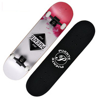 Planche à roulettes personnalisée, 4 roues, planche à roulettes ABEC-9, roulement antidérapant, planche à roulettes, surf skate pour adultes