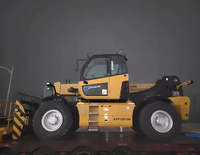 Neuer Langlebiger XTF12010K 12-Tonnen 9,62m 4WD Teleskoplader mit 1 Jahr Garantie für Outdoor-Bau, Stein- und Stahlrohr-Hebeausrüstung