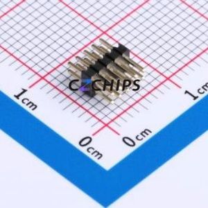 MTP315-1205S1 Pin Header Through hole Component (THT),P=1.27mm Connector 2x5P 1.27mm Double Row 10P - Product Image 2