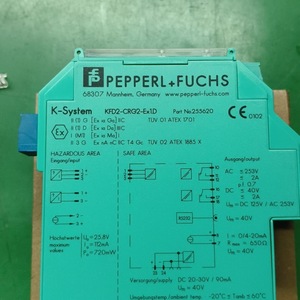 รีเลย์ป้องกันความปลอดภัย Pepperl Fuchs KFD2-CRG2-Ex1.D 253V AC DC 2A Ex ia IIC T4 Gc ได้รับการรับรองมาตรฐาน ATEX - Product Image 5