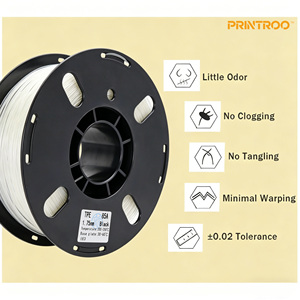 Filament TPE-85A PRINTROO pour impression facile, flexibilité moyenne, haute élasticité, haute résilience, absorption des chocs, liaison forte des couches. - Product Image 2
