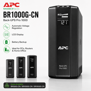 <span class=keywords><strong>APC</strong></span> <span class=keywords><strong>Back</strong></span> <span class=keywords><strong>UPS</strong></span> Pro Onduleur à onde sinusoïdale pure AVR avec écran LCD, protection des lignes de données, batterie de secours, protection contre les surtensions, alimentation sans interruption - Product Image 2