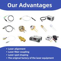 Diode laser infrarouge 905 nm 80 mW à couplage par fibre optique monomode pour oxymétrie pulsée, communication optique, test et détection optique
