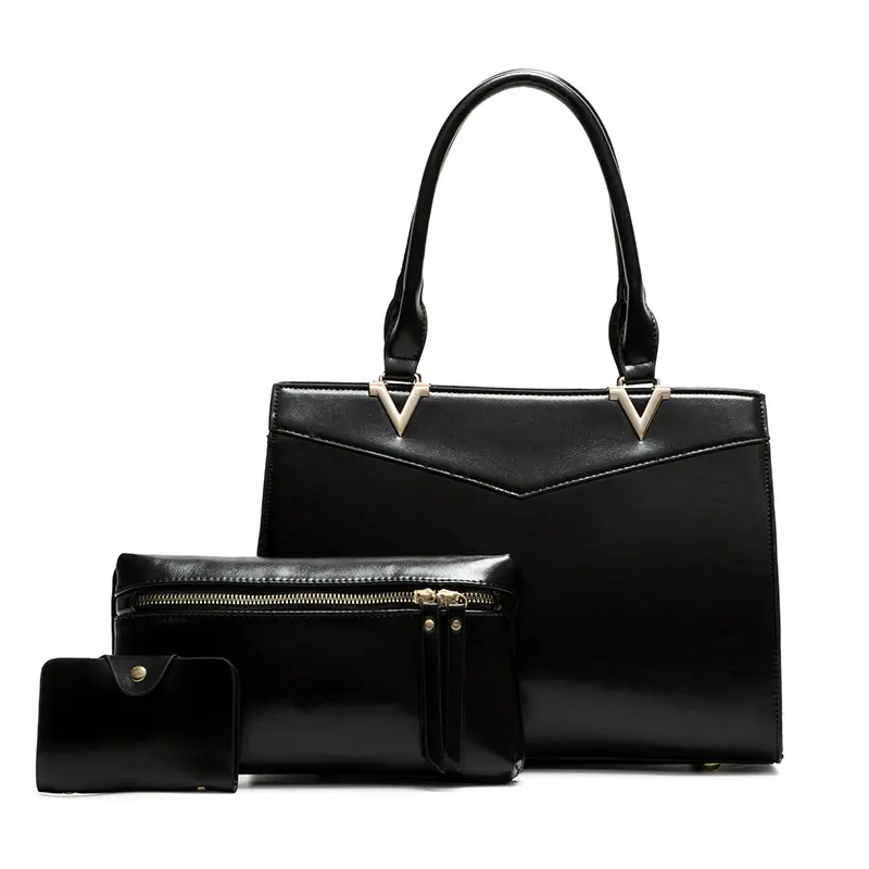 2022 Fashion Handbags for Women 3 in 1 Set Bag Patent Handbags Set