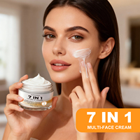 Crème anti-âge 7-Active Matrix Collagène Rétinol Acide hyaluronique Pénétration multicouche Remodelage instantané du contour Renouvellement doux