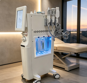 Máquina Facial Vertical de Microdermoabrasión con Oxígeno 6 en 1, Hidropeeling, Hidrodermoabrasión, Cuidado de la Piel - Product Image 1