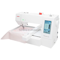 Machine à broder informatisée Janome Memory Craft 400E avec 160 motifs intégrés, unité de broderie numérique pour la maison