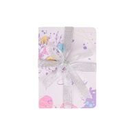 Carnet de notes A5 personnalisé avec impression, couverture rigide, carton gris 2,0 mm, 80 g/m², 80 feuilles, pour étudiants, filles, rose, violet