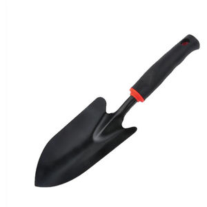 Gardening Trowel Carbon Steel Black Spoon Shaped Ergonomic Handle For Planting Flowers Vegetables Succulents - Product Image 5