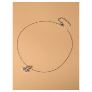 Ensemble de bijoux en cuivre en forme de cœur avec perles brillantes, boucles d'oreilles et collier, serti de pierres, pour un usage quotidien - Product Image 4