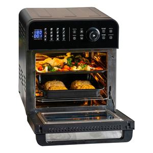 Freidora de aire de aceite de <span class=keywords><strong>alta</strong></span> <span class=keywords><strong>gama</strong></span>, electrodoméstico saludable con panel táctil grande, multifunción para horno doméstico, 1700 vatios, 0% - Product Image 4