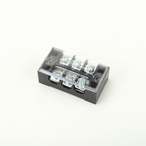 TB-25A/3P <b>Terminal</b> Block 3-Pole 25A Screw Connection Copper Contact Fixed Type - Product Image 3