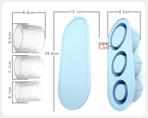 Molde de silicona para bolas de hielo Stanley en oferta, bandeja de silicona para hacer cubitos de hielo Stanley con tapa para accesorios de vasos Stanley de 20-40 oz - Product Image 6
