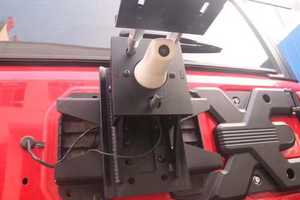 Braket Pintu Belakang + Tempat Ban Cadangan + Braket Plat Nomor untuk Jeep Wrangler JL - Product Image 5