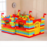 Bloques de Construcción ABS al por Mayor, Juguetes de Construcción para Niños, Ladrillos Grandes, Accesorios de Colores Aleatorios para Venta al por Mayor