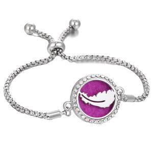 Bracelet diffuseur d'aromathérapie en acier inoxydable, cadeau pour filles - Product Image 1