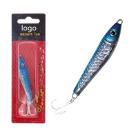 Vente chaude, emballage personnalisé en plastique souple pour leurres de pêche, boîte d'emballage personnalisée pour leurres de pêche