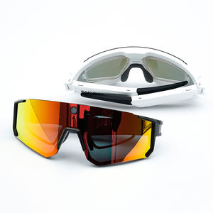 Lunettes de sport intelligentes SANVNET SNT SOLIS 2026 avec caméra 8MP, verres polarisés, lunettes de soleil intelligentes AI pour le cyclisme sur route pour hommes - Product Image 5