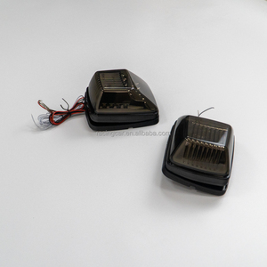 Luce di segnalazione anteriore a LED fumé nera w464 w465 con telaio in fibra di carbonio per <span class=keywords><strong>Mercedes</strong></span> Benz Classe G g63 g500 - Product Image 5