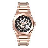 Offre Spéciale Logo personnalisé Odm Oem mode cadran à chiffres arabes poignet luxe automatique mouvement mécanique montre-bracelet pour hommes de Chine