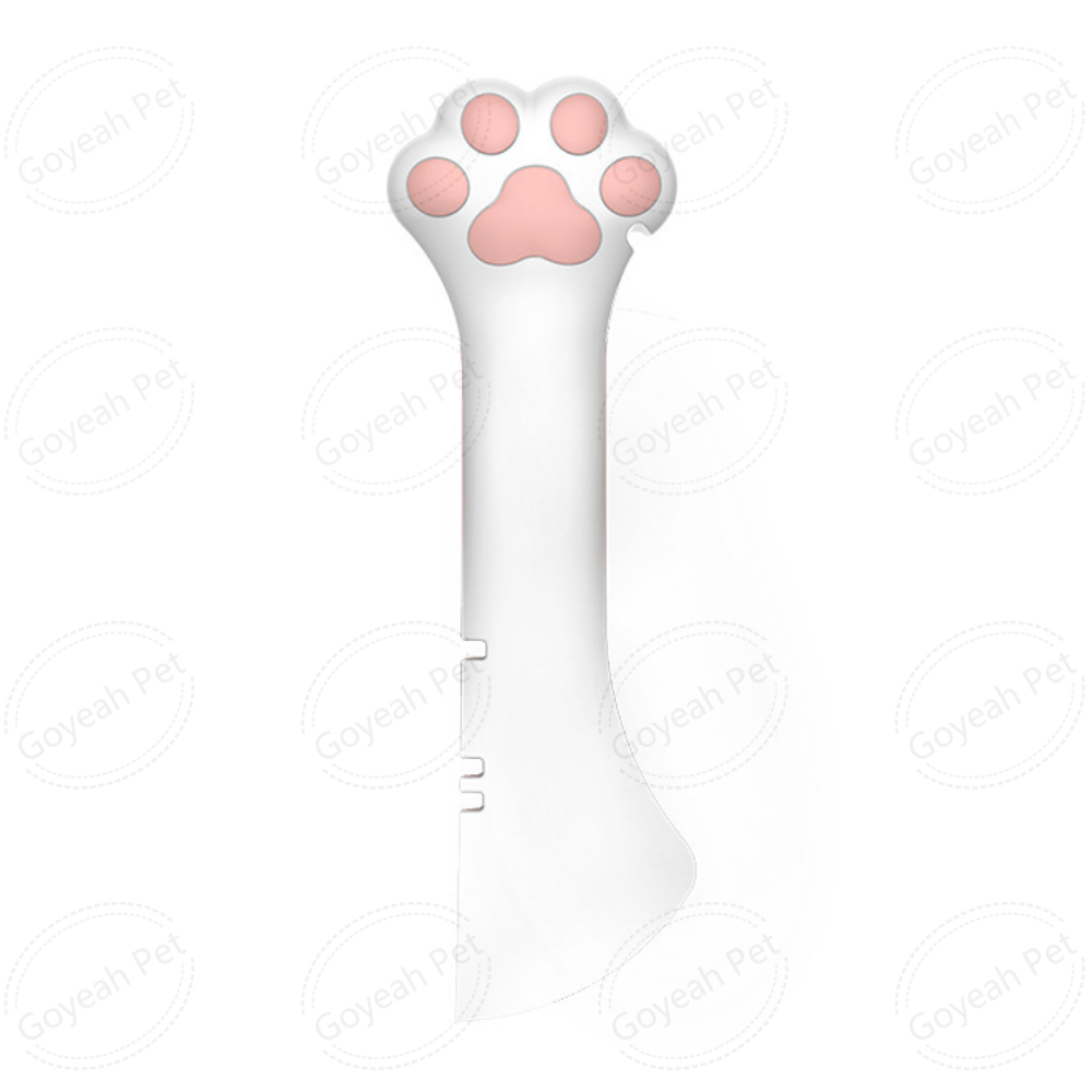 Pet Food Spatula: 13*4cm (White)