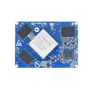 Forlinx carte mère de contrôle industriel ordinateur à carte unique SBC Rockchip 3588 LVDS EDP ARM Android linux carte carte intelligente