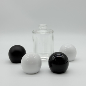Botol Parfum Kaca Mini Lucu 30ml Bentuk Silinder dengan Tutup Bola Sekrup, Dapat Diisi Ulang, Cocok untuk Sablon, Botol Kosmetik - Product Image 3