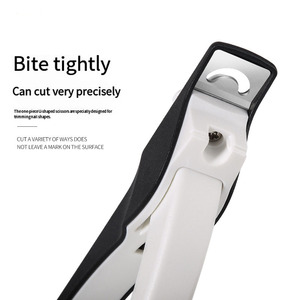 <span class=keywords><strong>Ciseaux</strong></span> de coupe-pointe d'ongle français en forme de U en acier inoxydable de qualité supérieure <span class=keywords><strong>pour</strong></span> la manucure de salon professionnel - Product Image 3