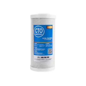 LI Ge Fat 10 inch CTO Activated Carbon Block Filter Cartridge Water Purifier Filter Element For Water Treatment